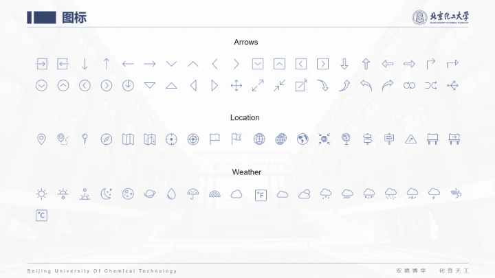 北京化工大学专属课题学术汇报毕业答辩通用PPT模板