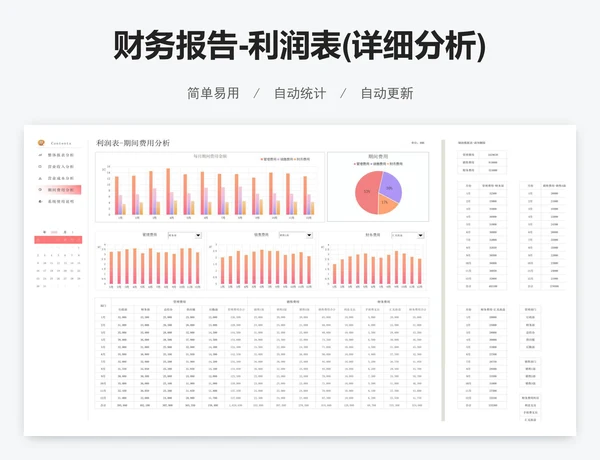 财务报告-利润表(详细分析)