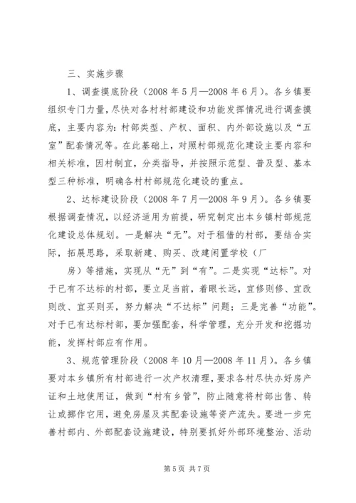 关于加强农村社区规范化建设的实施意见 (5).docx