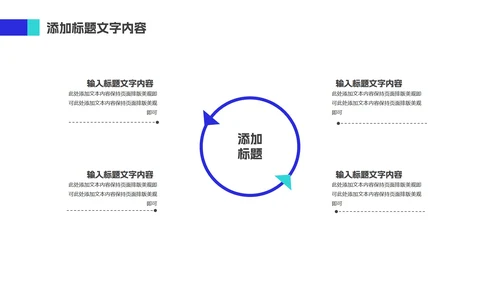 蓝色科技风运营工作述职报告PPT模板