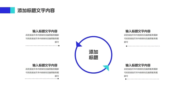 蓝色科技风运营工作述职报告PPT模板