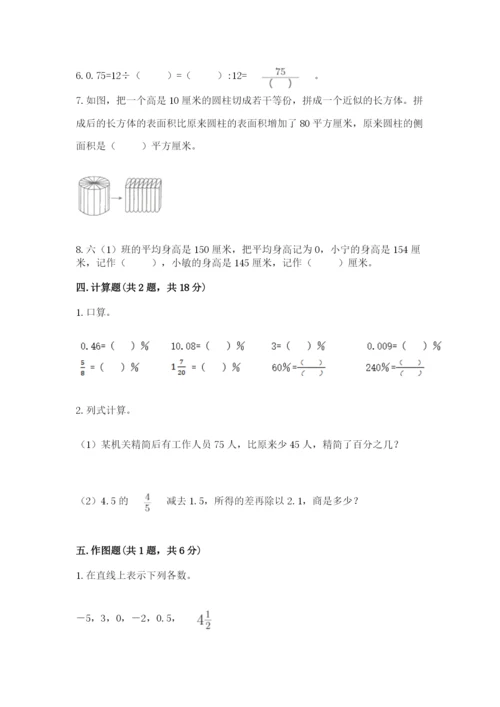 六年级下册数学期末测试卷含完整答案（夺冠系列）.docx