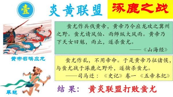 第3课 远古的传说-【吾爱历史课】2023-2024学年七年级历史上册有趣有料教学课件（部编版）
