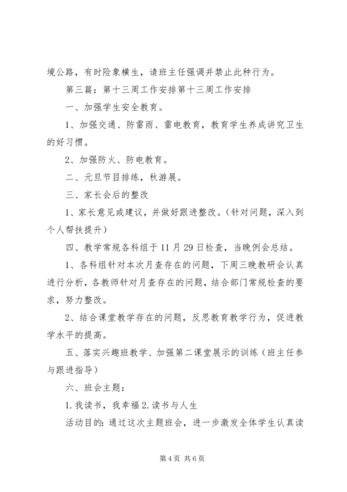 第十三周工作安排(99).docx