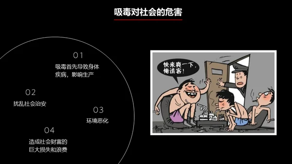 国际禁毒日珍爱生命远离罪恶通用PPT模板