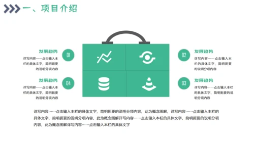 项目市场分析报告通用PPT模板