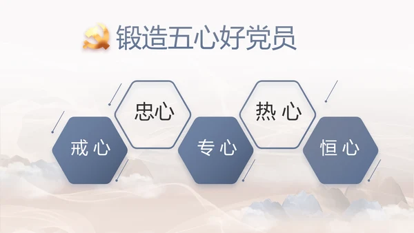 党风廉洁教育教学计划党课动态PPT