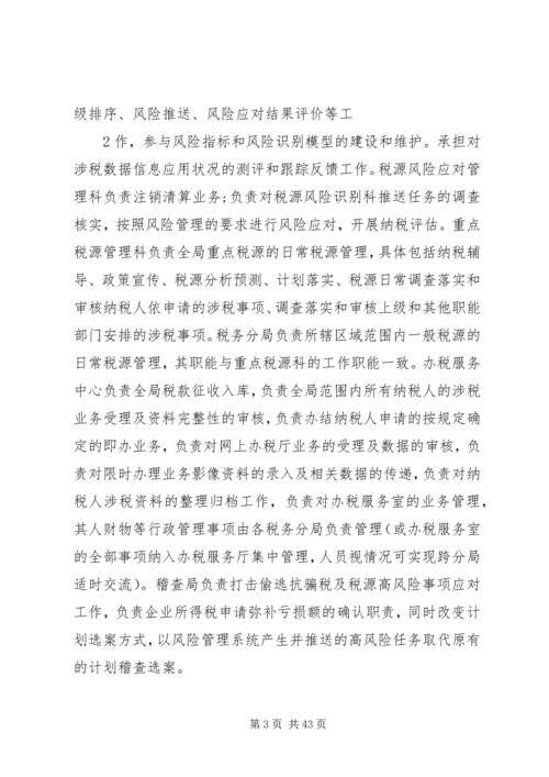 高XX县区地方税务局试点工作实施方案.docx