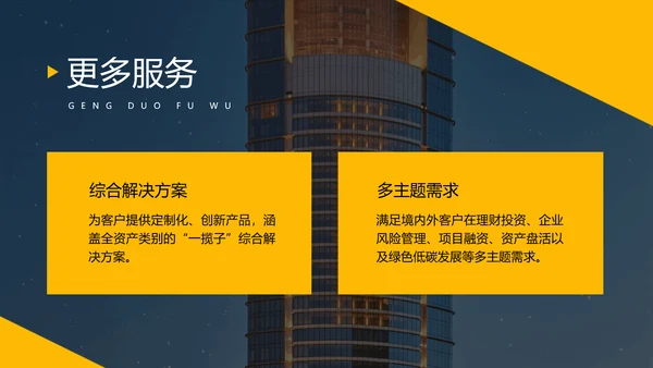 黄白色简约风企业简介宣传