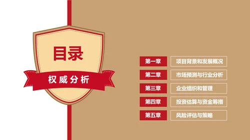 商业可行性分析报告通用PPT模板