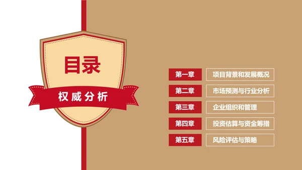 商业可行性分析报告通用PPT模板