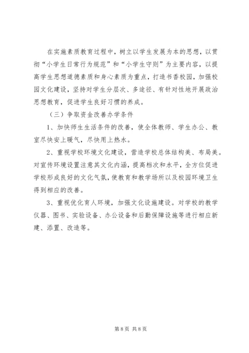 小学实施素质教育工作自查报告 (2).docx