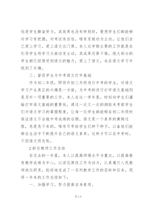 新任教师工作总结大全5篇.docx