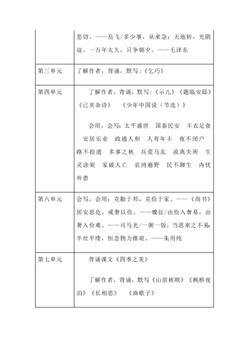 五年级上册语文全部内容总复习.docx