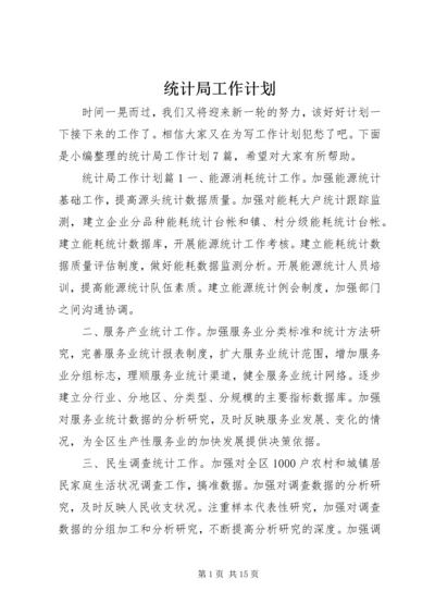 统计局工作计划 (8).docx