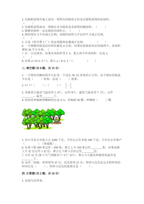 小升初六年级期末试卷精品（易错题）.docx