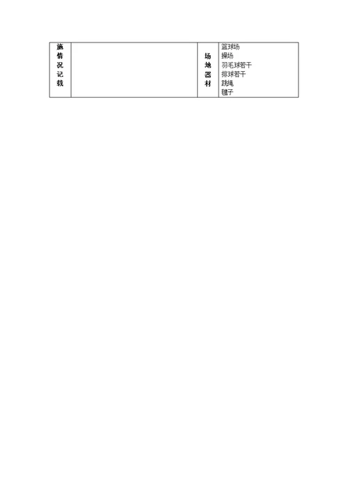 30耐久跑测验自选项目