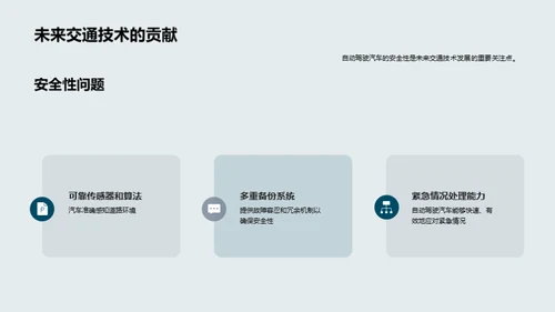 未来交通技术的发展