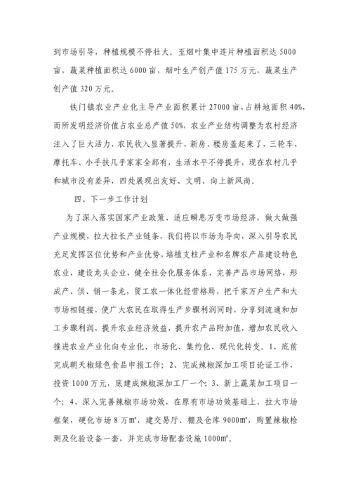 农业产业化调研研究报告.docx