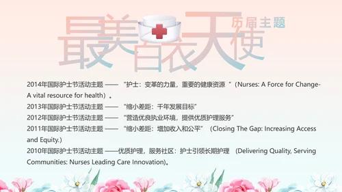 5.12国际护士节活动主题演讲PPT