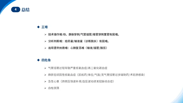蓝色简约医疗肥胖患者的麻醉管理培训课件世界防治肥胖日