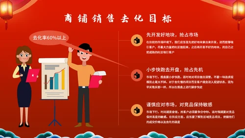 中国风开工大吉模板通用PPT模板