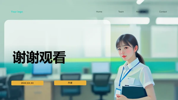 大学生社会实践成果展示PPT模板