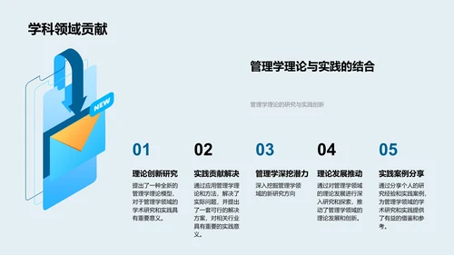 管理学答辩报告PPT模板