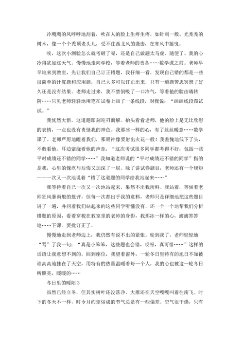 冬日里的暖阳.docx