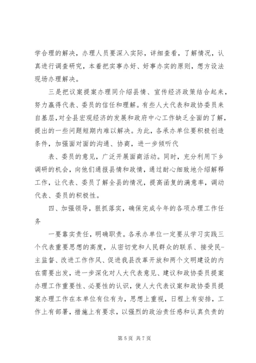 县政协委员提案范文模版范例.docx