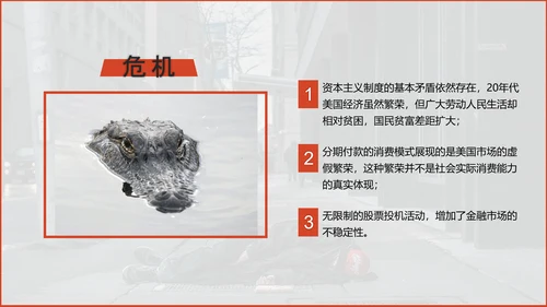 资本主义经济政策PPT模板