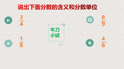 五年级下册数学课件—第四单元《分数的产生和意义》人教版（19张PPT）