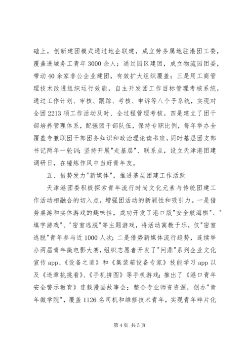 公司团委事迹材料.docx