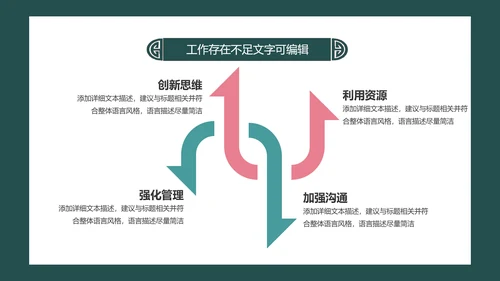 简约小清新工作总结计划PPT模板