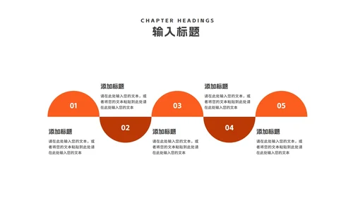 简约风橘色会计专业论文答辩汇报PPT模板