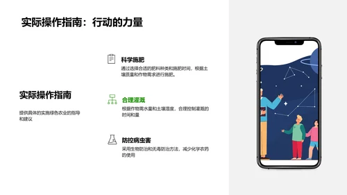实践绿色农业PPT模板