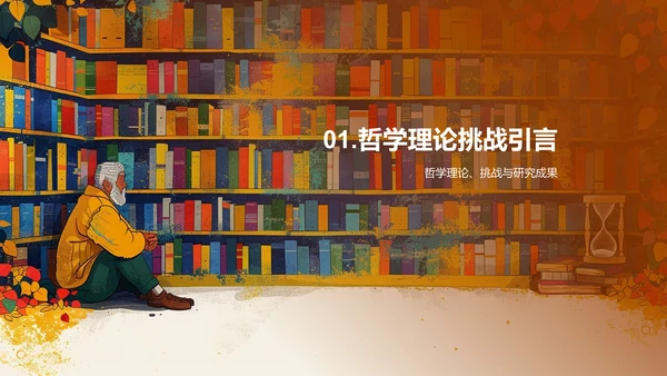 哲学开题报告答辩PPT模板