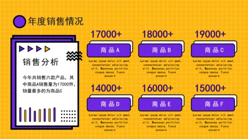 卡通风年终总结通用PPT模板