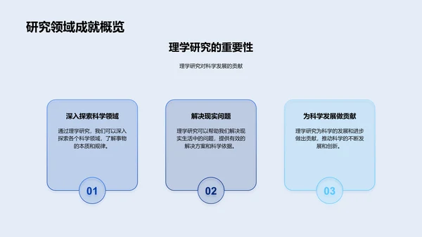 理学研究经验分享PPT模板