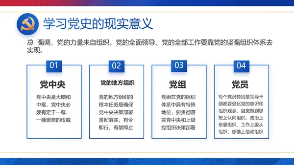 党建党支部工作总结汇报计划PPT党课
