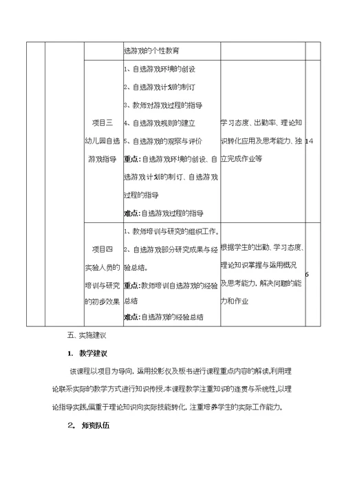 幼儿园教育活动设计指导课程标准