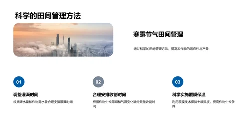 农业气候适应策略
