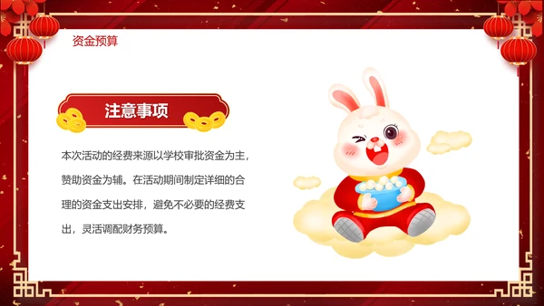 2023兔年元旦联会元旦联欢晚会活动策划PPT