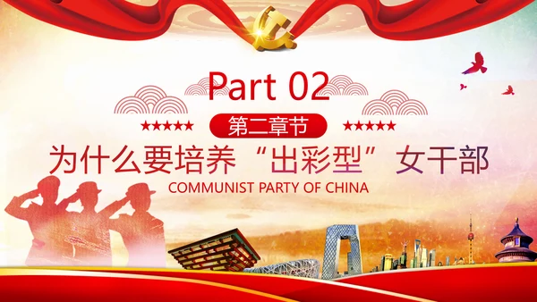 听党话跟党走做新时代合格党员女干部党政党建党课支部团委学习