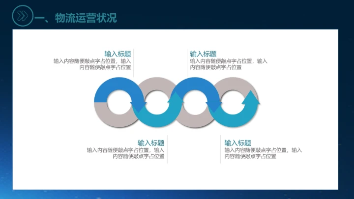 物流行业仓储物流管理方案PPT模版
