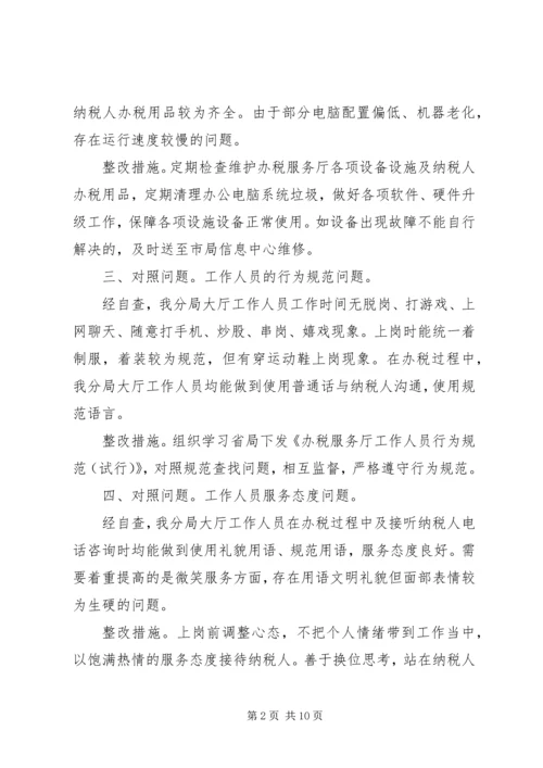 国税局自查报告范文 (2).docx