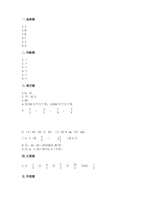 小学六年级上册数学期末测试卷附完整答案【精选题】.docx