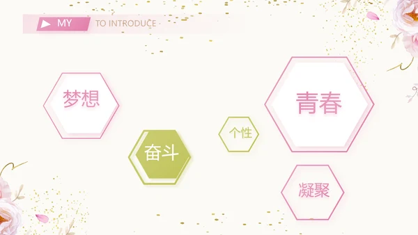 学生简历面试自我介绍岗位竞聘演讲PPT模板