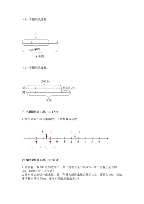 北师大版六年级下册数学期末测试卷及完整答案（易错题）.docx