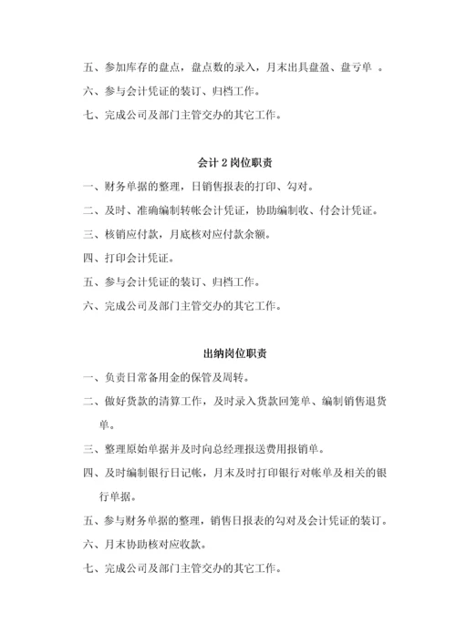 198中小企业财务部岗位职责.docx